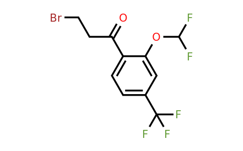 1261759-98-1 | 3-Bromo-2'-(difluoromethoxy)-4'-(trifluoromethyl)propiophenone