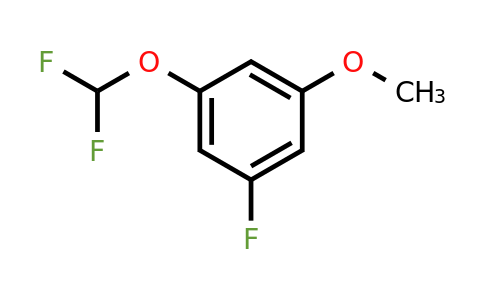 1261760-32-0 | 3-(Difluoromethoxy)-5-fluoroanisole