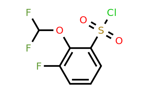1261760-49-9 | 2-(Difluoromethoxy)-3-fluorobenzenesulfonyl chloride