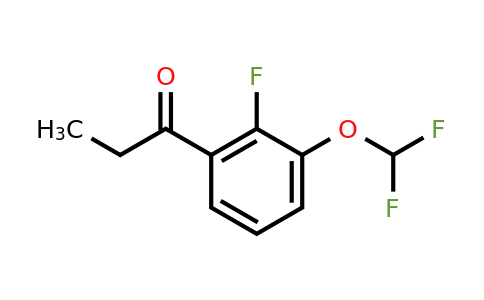 1261760-63-7 | 3'-(Difluoromethoxy)-2'-fluoropropiophenone