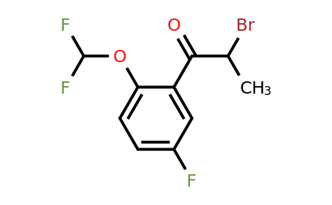 1261760-79-5 | 2-Bromo-5'-fluoro-2'-(difluoromethoxy)propiophenone