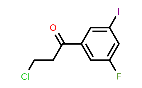1261760-90-0 | 3-Chloro-3'-fluoro-5'-iodopropiophenone