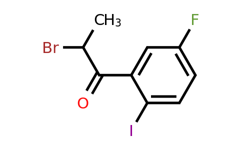1261760-92-2 | 2-Bromo-5'-fluoro-2'-iodopropiophenone