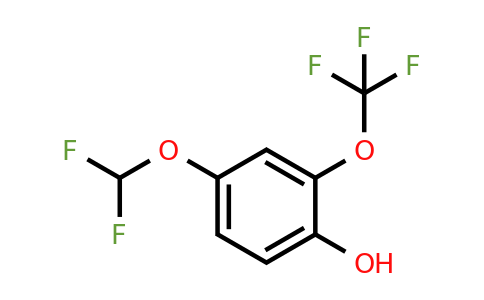 1261760-95-5 | 4-(Difluoromethoxy)-2-(trifluoromethoxy)phenol