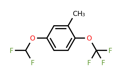1261761-14-1 | 5-(Difluoromethoxy)-2-(trifluoromethoxy)toluene