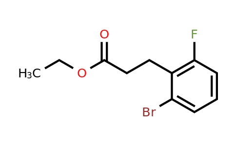 1261761-78-7 | Ethyl 3-(2'-bromo-6'-fluorophenyl)propionate