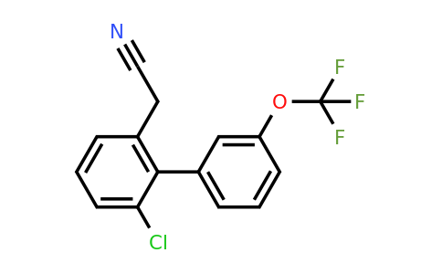 1261761-80-1 | 6-Chloro-3'-(trifluoromethoxy)biphenyl-2-acetonitrile