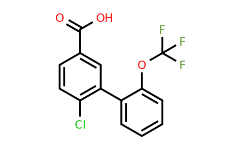 1261762-13-3 | 6-Chloro-2'-(trifluoromethoxy)biphenyl-3-carboxylic acid