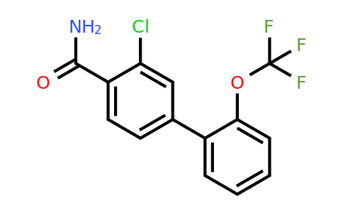 1261762-17-7 | 3-Chloro-2'-(trifluoromethoxy)biphenyl-4-carboxylic acid amide