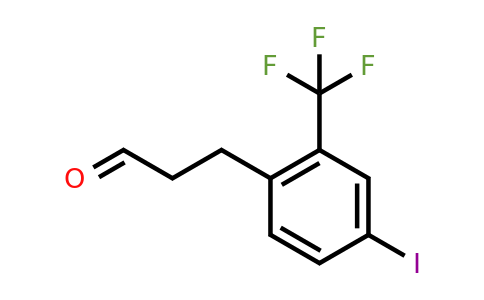 1261762-23-5 | 3-(4'-Iodo-2'-(trifluoromethyl)phenyl)propionaldehyde