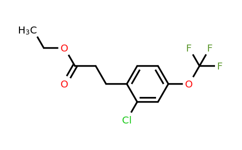 1261762-27-9 | Ethyl 3-(2'-chloro-4'-(trifluoromethoxy)phenyl)propionate