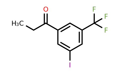 1261762-30-4 | 3'-Iodo-5'-(trifluoromethyl)propiophenone