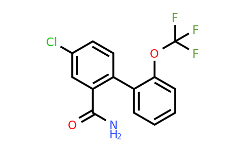 1261762-39-3 | 4-Chloro-2'-(trifluoromethoxy)biphenyl-2-carboxylic acid amide