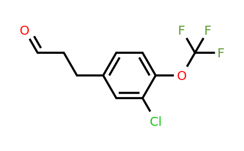 1261762-41-7 | 3-(3'-Chloro-4'-(trifluoromethoxy)phenyl)propionaldehyde