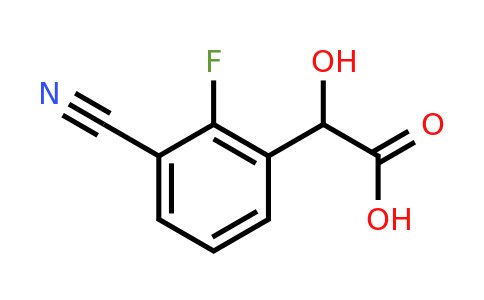 1261762-65-5 | 3-Cyano-2-fluoromandelic acid