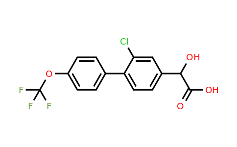 1261762-68-8 | (2-Chloro-4'-(trifluoromethoxy)biphenyl-4-yl)-hydroxyacetic acid