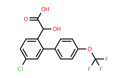 1261762-73-5 | (5-Chloro-4'-(trifluoromethoxy)biphenyl-2-yl)-hydroxyacetic acid