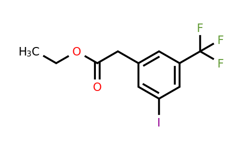 1261763-06-7 | Ethyl 3-iodo-5-(trifluoromethyl)phenylacetate