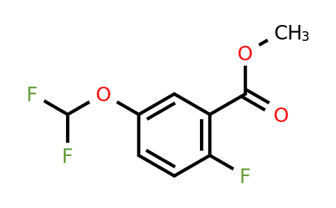 1261763-46-5 | Methyl 5-(difluoromethoxy)-2-fluorobenzoate