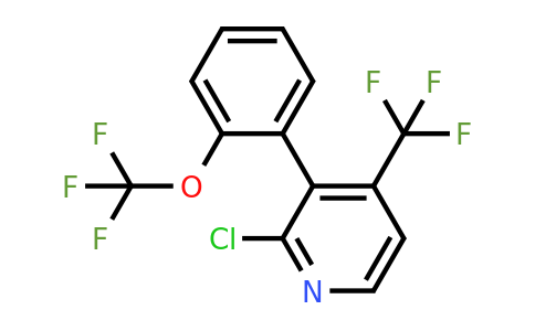 1261763-59-0 | 2-Chloro-3-(2-(trifluoromethoxy)phenyl)-4-(trifluoromethyl)pyridine