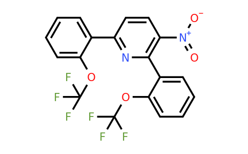 1261763-79-4 | 2,6-Bis(2-(trifluoromethoxy)phenyl)-3-nitropyridine