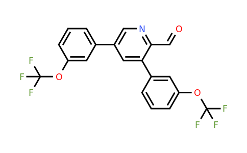 1261763-81-8 | 3,5-Bis(3-(trifluoromethoxy)phenyl)picolinaldehyde