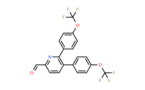 1261763-84-1 | 5,6-Bis(4-(trifluoromethoxy)phenyl)picolinaldehyde
