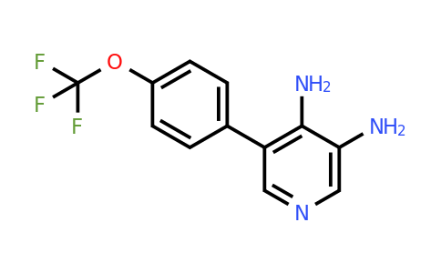 1261763-96-5 | 3,4-Diamino-5-(4-(trifluoromethoxy)phenyl)pyridine
