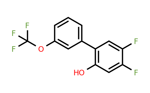 1261764-04-8 | 4,5-Difluoro-2-hydroxy-3'-(trifluoromethoxy)biphenyl