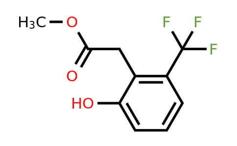 1261764-08-2 | Methyl 2-hydroxy-6-(trifluoromethyl)phenylacetate
