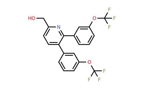 1261764-17-3 | 3,2-Bis(3-(trifluoromethoxy)phenyl)pyridine-6-methanol