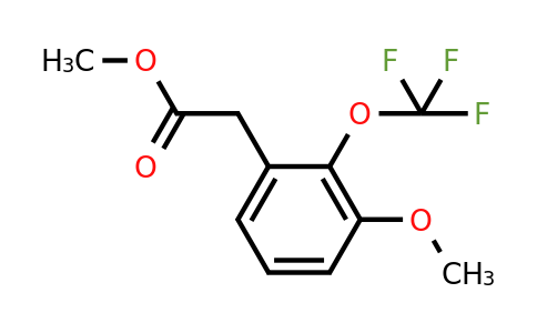 1261764-21-9 | Methyl 3-methoxy-2-(trifluoromethoxy)phenylacetate