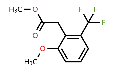 1261764-26-4 | Methyl 2-methoxy-6-(trifluoromethyl)phenylacetate