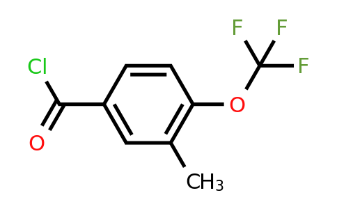 1261764-44-6 | 3-Methyl-4-(trifluoromethoxy)benzoyl chloride