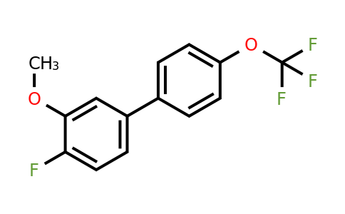 1261764-58-2 | 4-Fluoro-3-methoxy-4'-(trifluoromethoxy)biphenyl