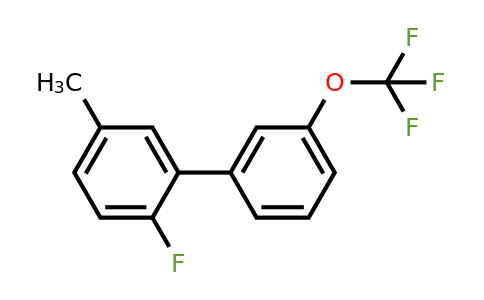1261764-70-8 | 2-Fluoro-5-methyl-3'-(trifluoromethoxy)biphenyl
