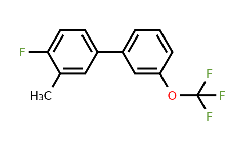 1261764-73-1 | 4-Fluoro-3-methyl-3'-(trifluoromethoxy)biphenyl