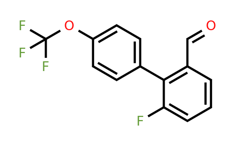 1261764-94-6 | 6-Fluoro-4'-(trifluoromethoxy)biphenyl-2-carboxaldehyde
