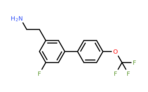 1261765-12-1 | 5-Fluoro-4'-(trifluoromethoxy)biphenyl-3-ethylamine