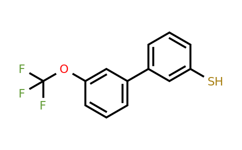 1261765-90-5 | 3-Mercapto-3'-(trifluoromethoxy)biphenyl