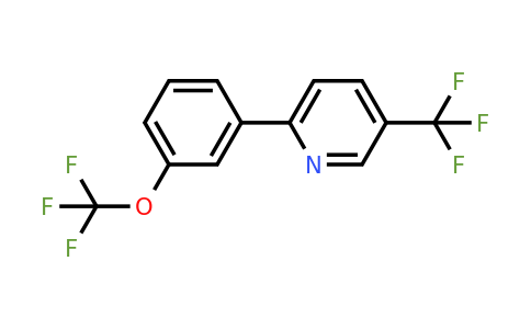 1261766-20-4 | 2-(3-(Trifluoromethoxy)phenyl)-5-(trifluoromethyl)pyridine
