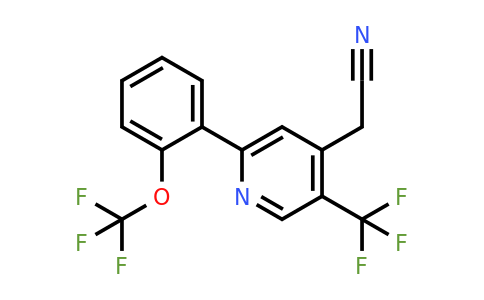 1261766-25-9 | 2-(2-(Trifluoromethoxy)phenyl)-5-(trifluoromethyl)pyridine-4-acetonitrile