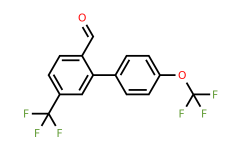 1261766-40-8 | 4'-(Trifluoromethoxy)-5-(trifluoromethyl)biphenyl-2-carboxaldehyde