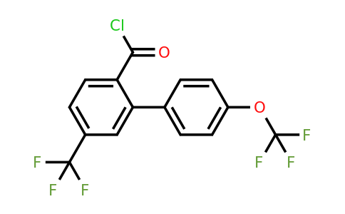 1261766-42-0 | 4'-(Trifluoromethoxy)-5-(trifluoromethyl)biphenyl-2-carbonyl chloride