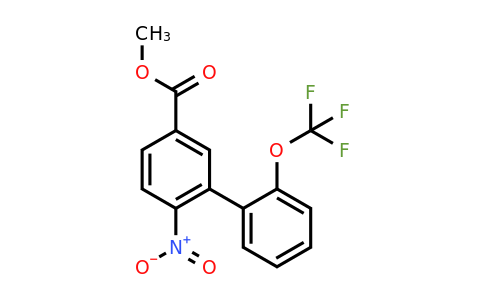 1261767-44-5 | Methyl 6-nitro-2'-(trifluoromethoxy)biphenyl-3-carboxylate