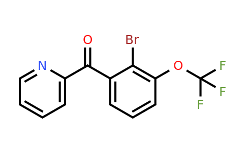 1261768-09-5 | 2-(2-Bromo-3-(trifluoromethoxy)benzoyl)pyridine