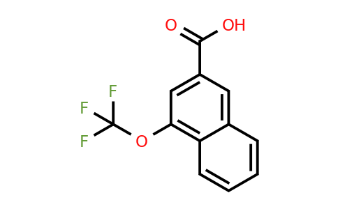 1261768-33-5 | 1-(Trifluoromethoxy)naphthalene-3-carboxylic acid