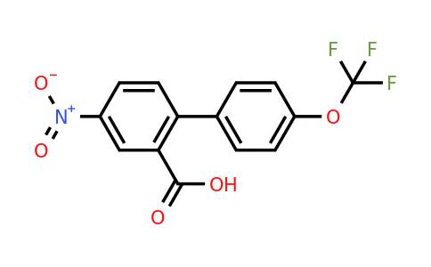 1261768-40-4 | 4-Nitro-4'-(trifluoromethoxy)biphenyl-2-carboxylic acid
