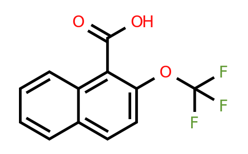 1261768-45-9 | 2-(Trifluoromethoxy)naphthalene-1-carboxylic acid