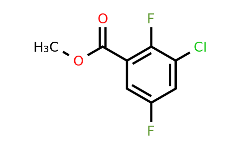 1261768-71-1 | Methyl 3-chloro-2,5-difluorobenzoate